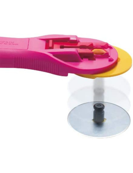 Ergonomischer Rollschneider Rose Olfa 45mm