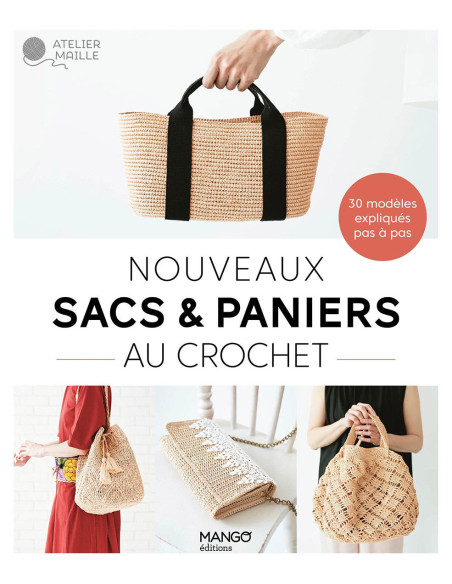 Buch über neue gehäkelte Taschen und Körbe