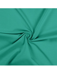 Jersey-Stoff aus Baumwolle - Tiffany-Blau