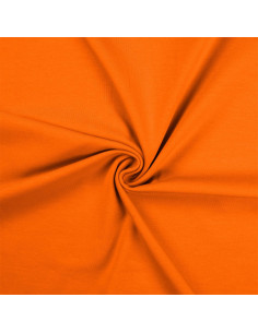 Jersey-Stoff aus Baumwolle - Orange