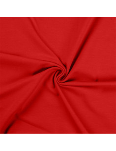 Jersey-Stoff aus Baumwolle - Rot
