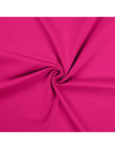 Jersey-Stoff aus Baumwolle - Fuchsia