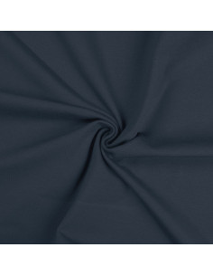 Jersey-Stoff aus Baumwolle - Denimblau
