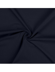 Jersey-Stoff aus Baumwolle - Marineblau