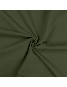 Jersey-Stoff aus Baumwolle - Militärgrün