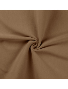 Rippstrick-Jersey-Stoff - Taupe