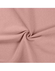 Rippstrick-Jersey-Stoff - Altrosa