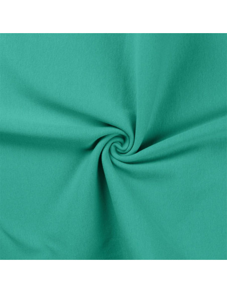 Rippstrick-Jersey-Stoff - Tiffany Blau