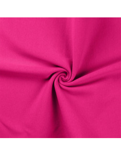 Rippstrick-Jersey-Stoff - Fuchsia