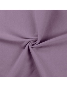 Rippstrick-Jersey-Stoff - Dunkles Lila