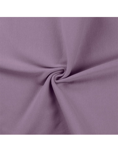 Rippstrick-Jersey-Stoff - Dunkles Lila
