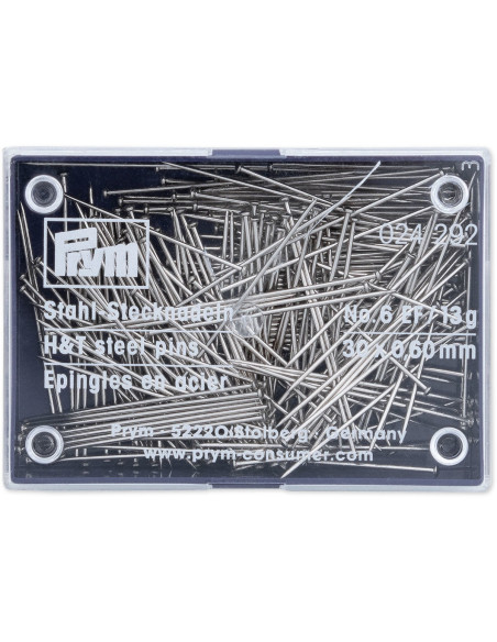 Schachtel mit 13 g extra feinen Prym-Nadeln