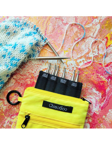 ChiaoGoo Shorties Large Rundstricknadel-Set