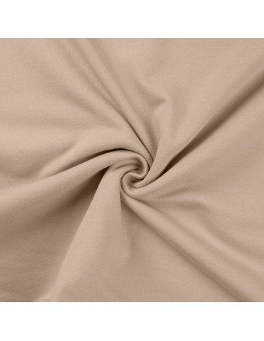 Sweatstoff - Sandfarben