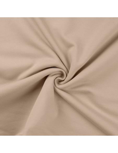 Sweatstoff - Sandfarben