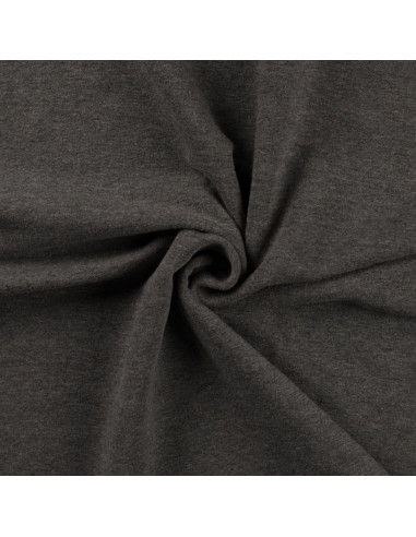 Sweatstoff - Meliertes Grau