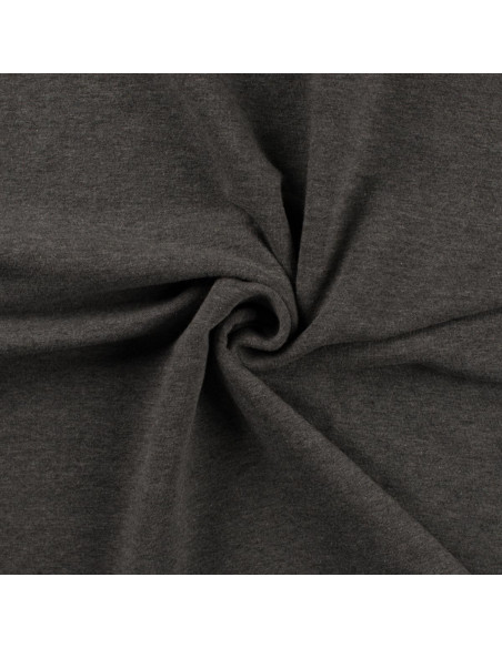 Sweatstoff - Meliertes Grau