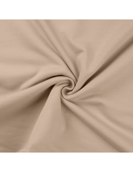Sweatshirtstoff - Sandfarben