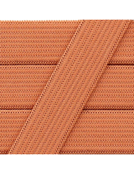 Weiches Gummiband 15 mm - Lachsfarben
