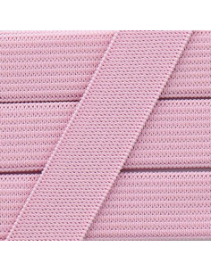Weiches Gummiband 15 mm - Rosa