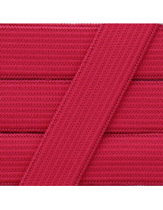 Weiches Gummiband 15 mm - Fuchsia