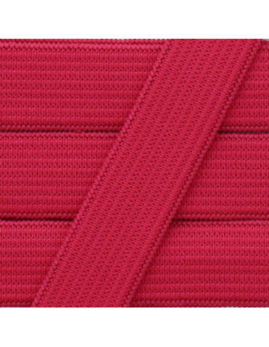Weiches Gummiband 15 mm - Fuchsia