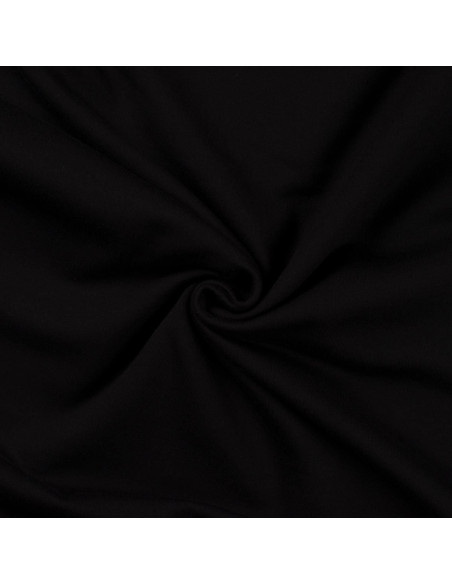 Sweatshirtstoff - Schwarz