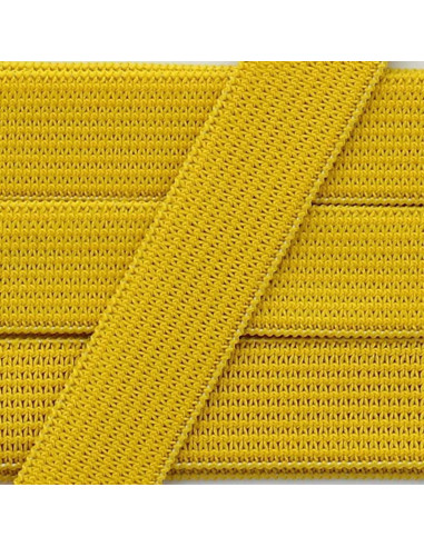 Weiches Gummiband 15 mm - Gelb
