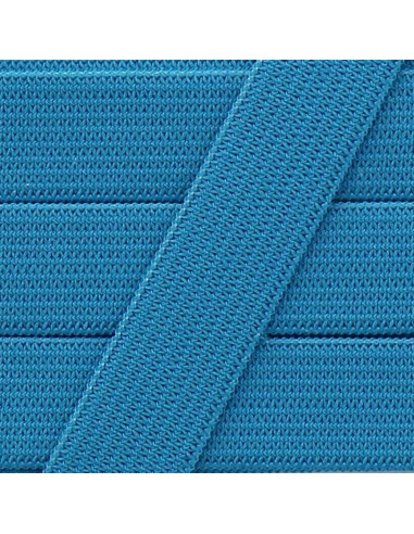 Weiches Gummiband 15 mm - Blau