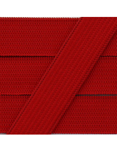 Weiches Gummiband 15 mm - Rot