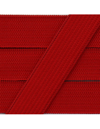 Weiches Gummiband 15 mm - Rot