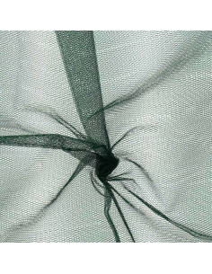 Steifer Tüll - Tannengrün