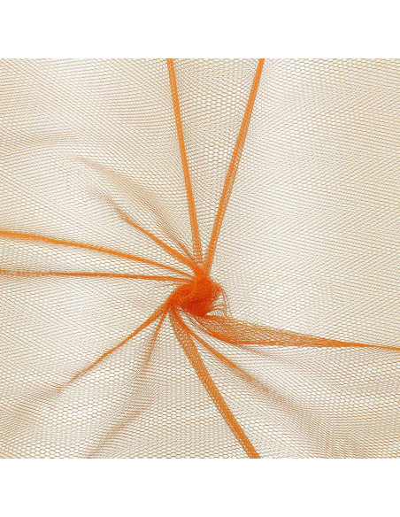 Steifer Tüll - Orange
