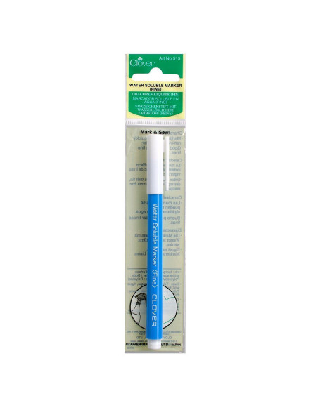 Wasserlöslicher Markierstift Clover - Feine Spitze