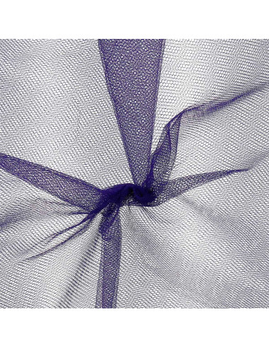 Steifer Tüll - Dunkelviolett