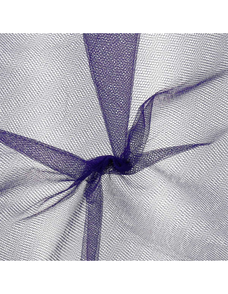 Steifer Tüll - Dunkelviolett
