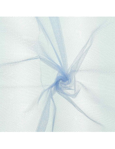Steifer Tüll - Himmelblau