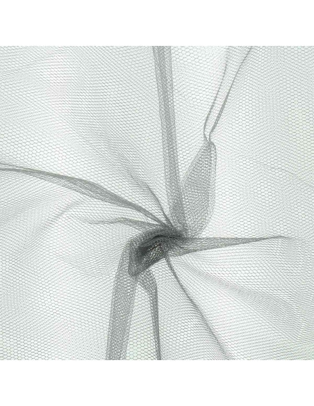 Steifer Tüll - Grau