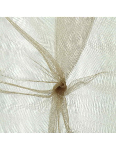 Steifer Tüll - Beige