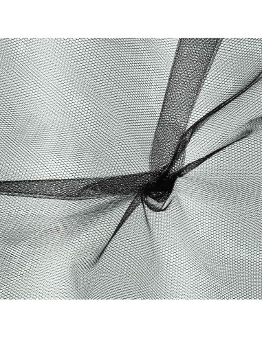 Steifer Tüll - Schwarz