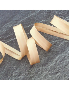 Viskose-Schrägband - Beige