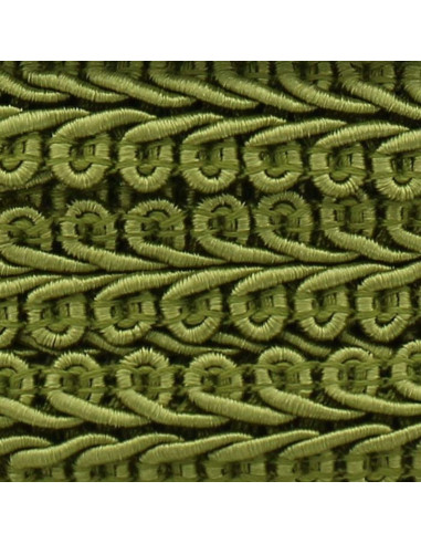 Chanel-Stil Zierband - Olivgrün