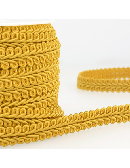 Chanel-Stil Zierband - Senfgelb