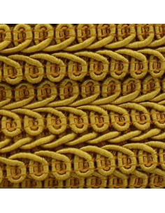 Chanel-Stil Zierband - Senfgelb 2