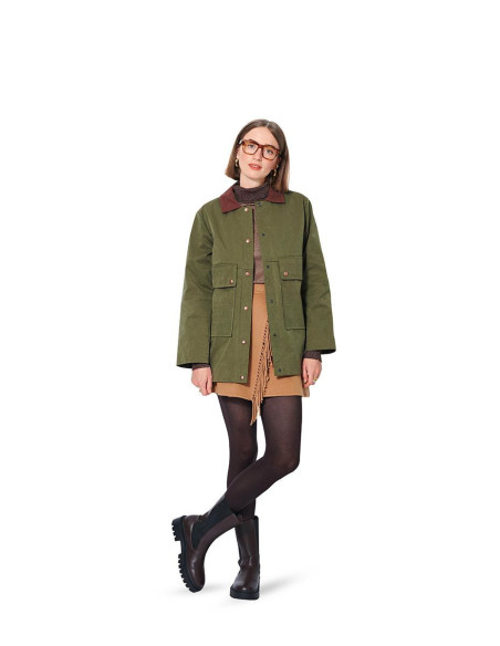Jacken- und Mantelschnittmuster - Burda 5941