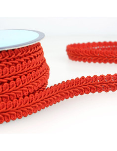 Chanel-Stil Zierleiste - Rot
