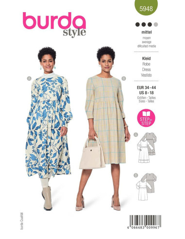 Kleidmuster - Burda 5948
