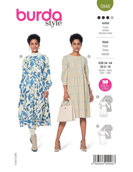 Kleidmuster - Burda 5948