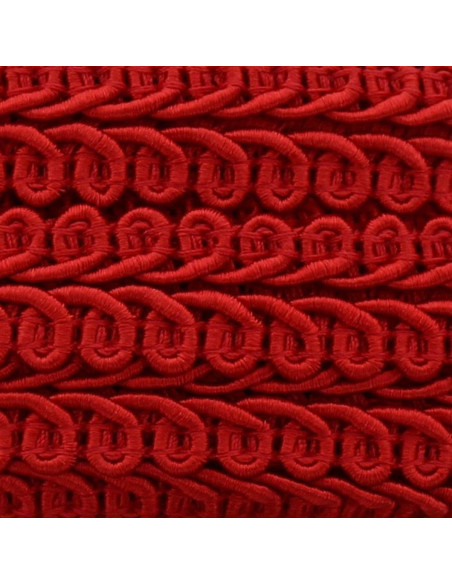Chanel-Stil Zierleiste - Rot