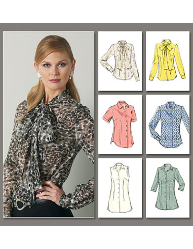 Blusenmuster - Vogue 8772